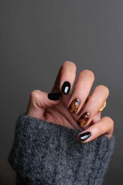 Nail art manicure